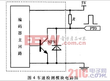 車速檢測模塊電路圖