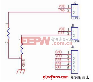 溫度傳感器電路