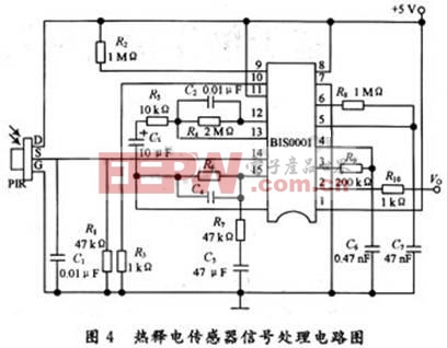 由BIS0001構(gòu)成的信號處理電路