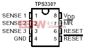  TPS3307管脚图