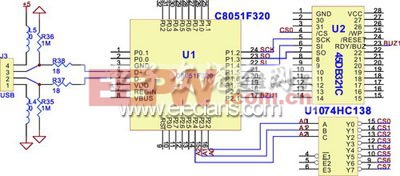 單片機(jī)與FLASH存儲(chǔ)器的接口電路