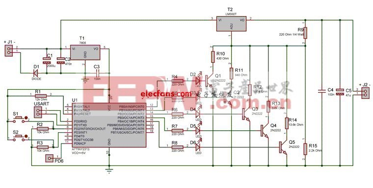 LM350電路圖應(yīng)用