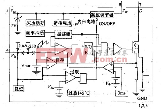 圖1 FSD200內部功能原理框圖