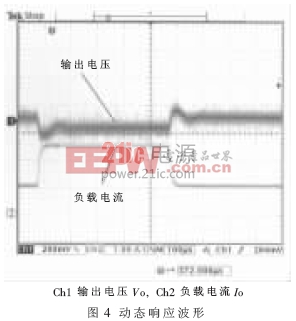 電路的動(dòng)態(tài)特性Io與Vo的波形