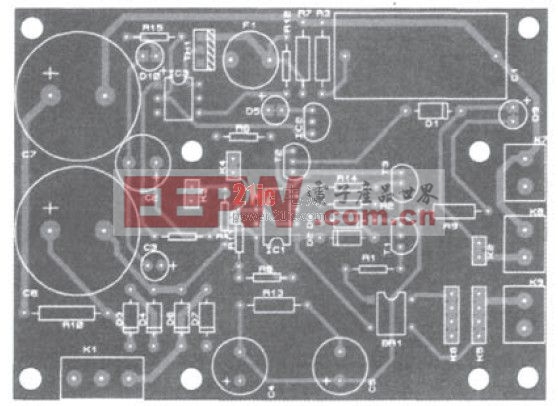 圖5主板的PCB.