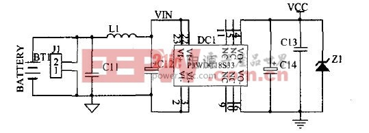 圖4 電源模塊電路