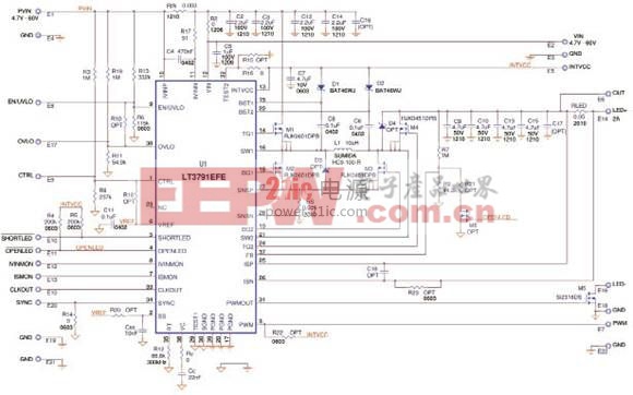 DC1666A演示板電路圖