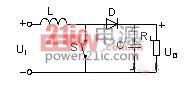 图2 升压型DC/DC转换器电路 power.21ic.com