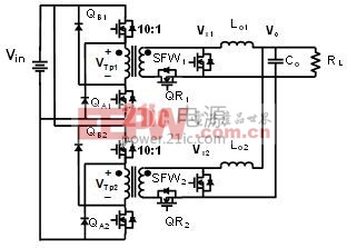 交錯(cuò)式雙管正激電路