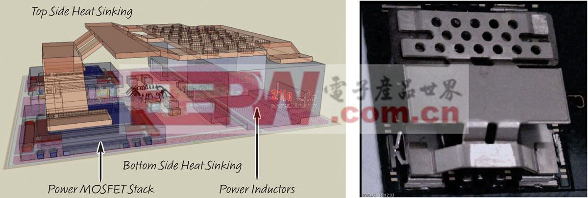 功率更大、尺寸更小和溫度更低的負載點 DC/DC 調節(jié)  具備集成式散熱器的創(chuàng)新性 SoC 封裝power.21ic.com