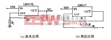 LM317L典型应用图