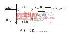 門控時(shí)鐘的設(shè)計(jì)