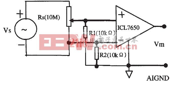 圖3電壓信號調(diào)理