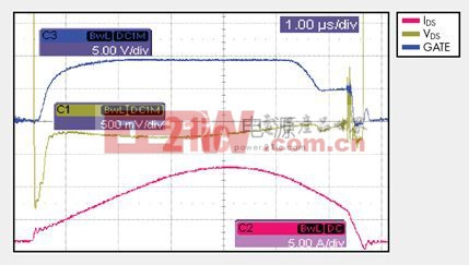 圖6. 同步整流器的VDS波形