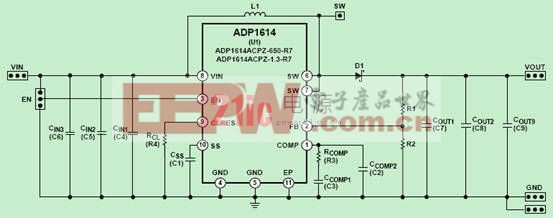 ADP1614设计原理图