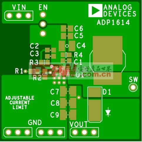 PCB元件布局圖