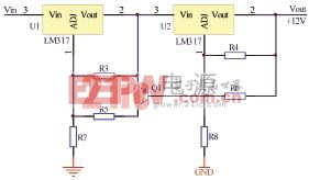 两级稳压保护原理图