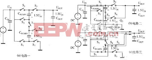 電荷泵的1.5倍壓結(jié)構(gòu)