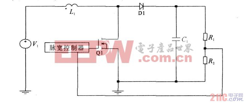 圖7   典型升壓電路結(jié)構(gòu)