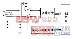 图6 采用硬件直接相减法测量单体电压的电路