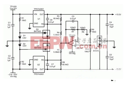 帶電壓保護(hù)的 LDO 追蹤電路