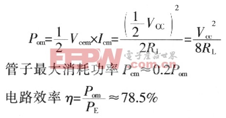 最大不失真輸出功率