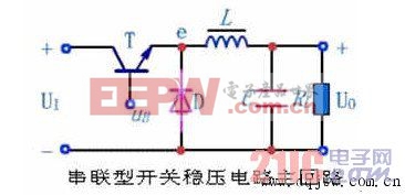 串聯(lián)型開關(guān)穩(wěn)壓電路主回路