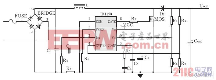  PFC 變換器電路圖