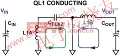 能量传输图；QL1闭合，QH1断开 www.elecfans.com