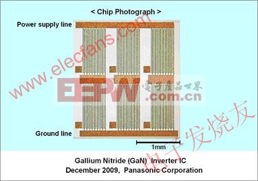 帶集成控制和增強(qiáng)型GaN功率器件的單片三相反相器IC www.elecfans.com