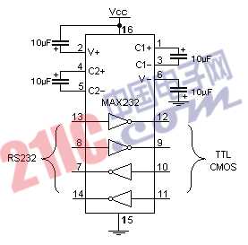 max232最标准电路图
