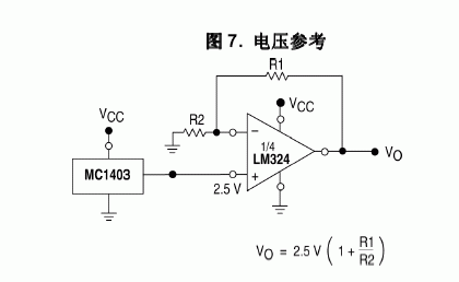 LM324电压参考电路图