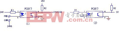 　　光電耦合器在線檢測示意圖