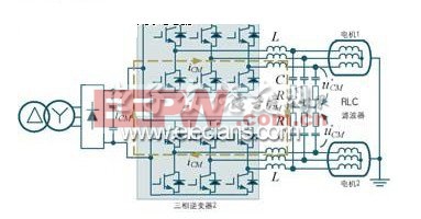 公共直流母線多電動(dòng)機(jī)驅(qū)動(dòng)共模電壓抑制系統(tǒng)