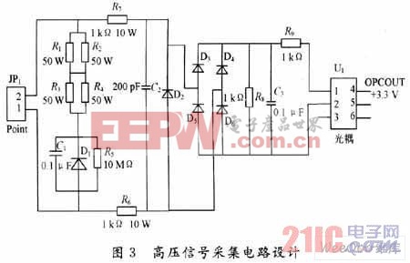 高壓信號采集電路設(shè)計