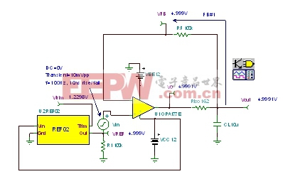 圖15：FB#1瞬態(tài)穩(wěn)定性測(cè)試電路：發(fā)射極跟隨器。