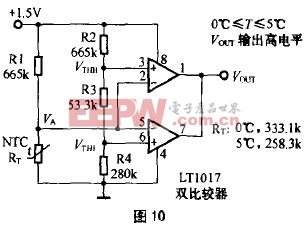 電壓比較器工作原理及應用