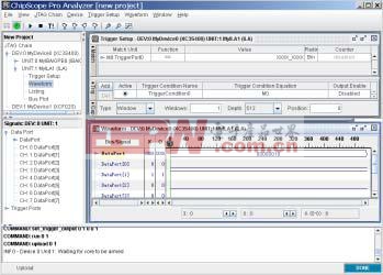 導(dǎo)入ChipScope analyzer