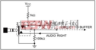 插孔自動(dòng)檢測電路 www.elecfans.com