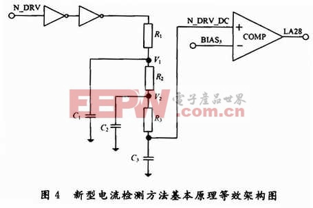 新型電流檢測方法基本原理等效架構(gòu)圖