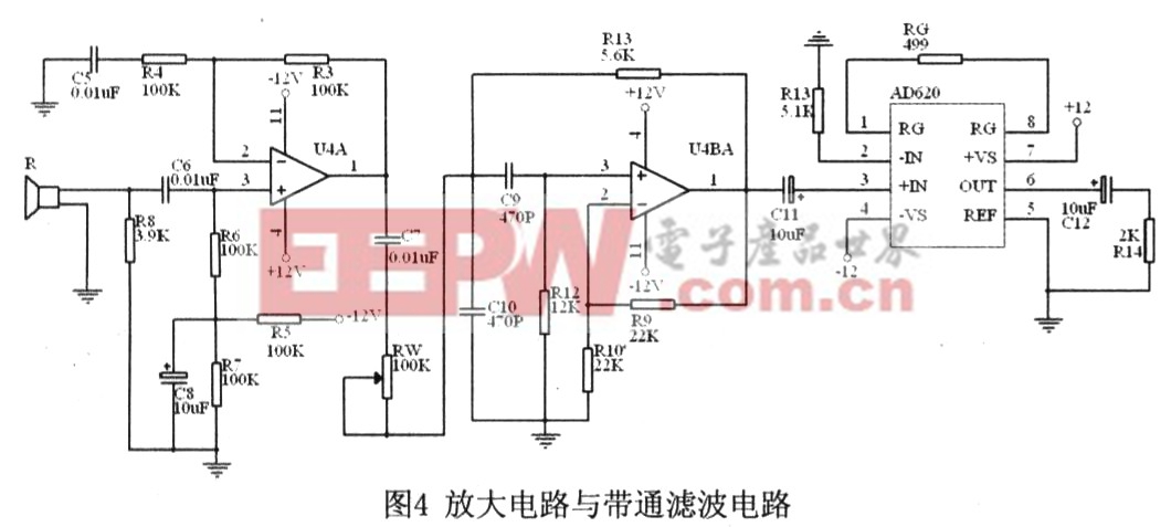 帶通濾波電路