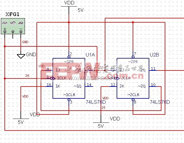 圖3 三進制計數(shù)器電路