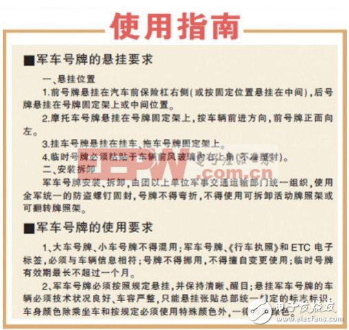 采用电子标签技术辨识新式军车牌号的真伪