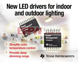 德州仪器新推出LED驱动器