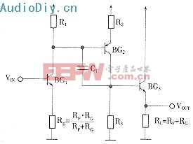 電流負反饋放大器的原理分析與CAA計算機輔助分析設計