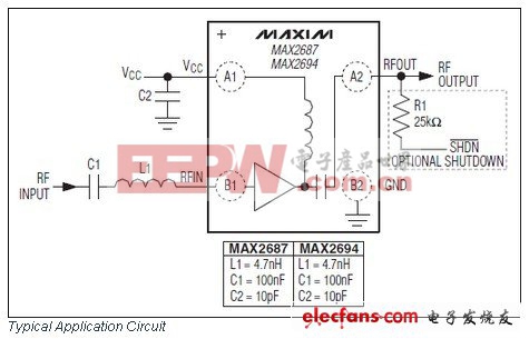 MAX2687/MAX2694