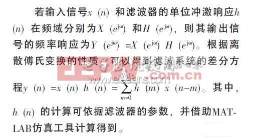 基于DSP的FIR濾波器的設(shè)計(jì)（一）