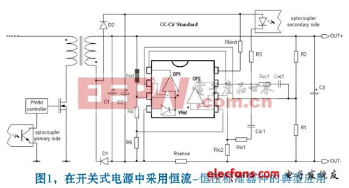 开关电源应用二次侧的典型电路图