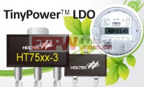 HOLTEK推出TinyPower低压差HT71xx-3超低静态电流系列电源稳压IC