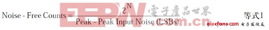ADC输入噪声利弊分析（一）